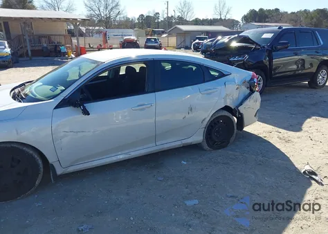 2020 Honda Civic Lx from USA, damaged, VIN 19XFC2F66LE014554